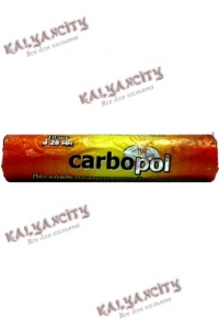 Уголь для кальяна Carbopol 28 мм.