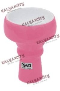 Чашка керамическая для кальяна MYA маленькая (внешняя) розовая