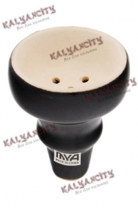 Чашка керамическая для кальяна MYA (внутренняя) чёрная