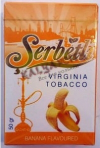 Табак для кальяна Serbetli (Щербетли) 50 гр. «Банан»