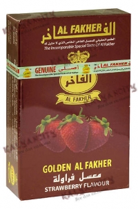 Табак для кальяна Al Fakher Golden (Аль Факер Голден) 50 гр. «Клубника»