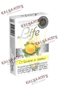 Бестабачная смесь Al Sur Life 50 гр. БЕЗ НИКОТИНА ЛИМОН И МЯТА