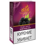 Табак для кальяна Afzal (Афзал) 50 гр. «Berry with Mint»