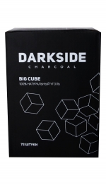 Уголь Dark Side Big Cube 72шт.