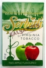 Табак для кальяна Serbetli (Щербетли) 50 гр. «Двойное яблоко»