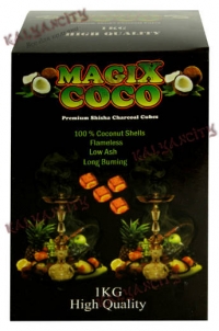 Уголь для кальяна MagiX Coco 1 кг.